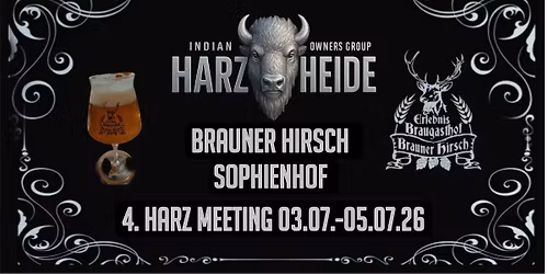 4. Harz Meeting Brauner Hirsch 