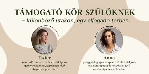 Neuroaffirmat\u00edv szeml\u00e9let\u0171, t\u00e1mogat\u00f3 csoport sz\u00fcl\u0151knek