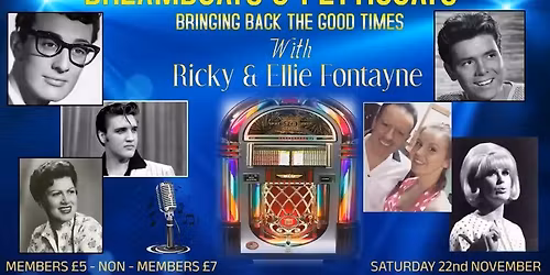 Dreamboats & Petticoats Music Show @ Tovil Working Mens Club, Maidstone, Kent