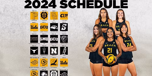 Parking Vanguard Lions at Long Beach State Mens Volleyball