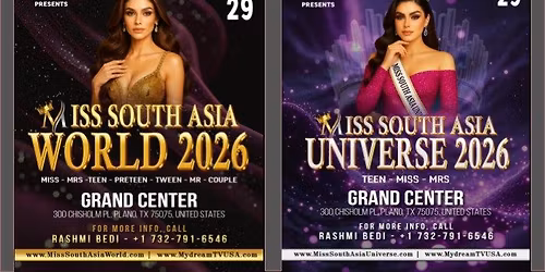 Miss South Asia World 2026