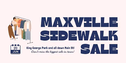 Maxville Village Wide Sidewalk Sale