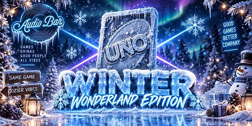UNO Game Night Out: EDM, Lasers & Cards! (Winter Wonderland)