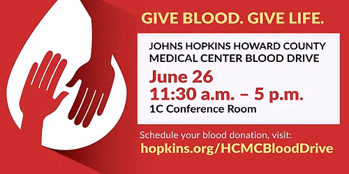 JHHCMC Blood Drive