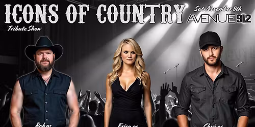 Icons of Country - Tributes to Luke Bryan, Zac Brown Band, and Miranda Lambert