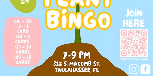 TFP Plant Bingo by The Fuzzy Pineapple