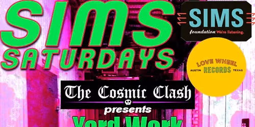 SIMS Saturdays: 6\/27 ft\/ Yard Work, The Diamond Center + Killer Kaya at Love Wheel Records 