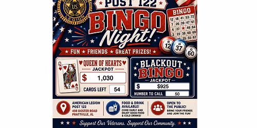 Bingo & Queen of Hearts