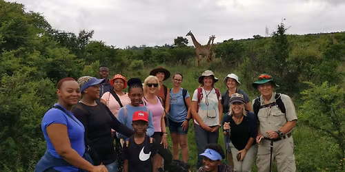 Bisley Valley Adventure - take a selfie with a giraffe!