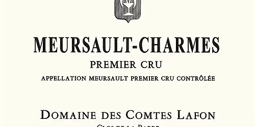 Pressoir Dinner: Domaine des Comtes Lafon