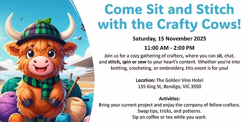 Sit and Stitch November 2025