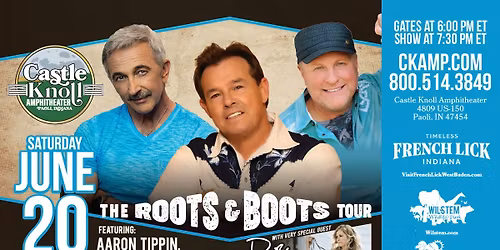 Roots and Boots: Sammy Kershaw  Collin Raye & Aaron Tippin