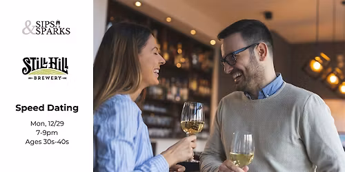 New Year Connections: Speed Dating 30s\u201340s at Still Hill Brewery