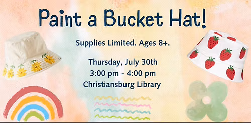 Paint a Bucket Hat!