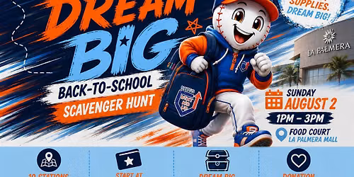 NNKU Dream Big Back to School Scavenger Hunt at La Palmera
