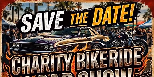 Charity Bike Ride and Car Show