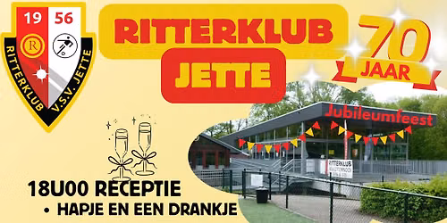 70 Jaar jubileumfeest Ritterkub Jette