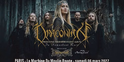 Draconian, Saturnus, Ann My Guard \/\/ Paris