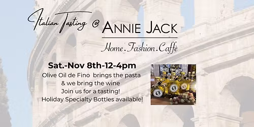 Olive Oil de Fino @ ANNIE JACK