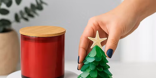 Candles and Sea Glass Trees Class #2