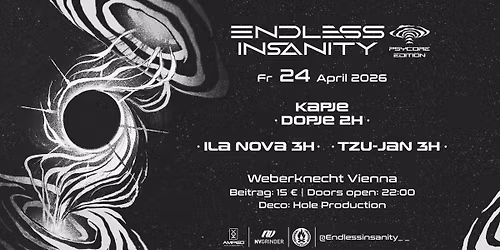 Endless Insanity Part I \u2022 TZU-JAN, ILA NOVA, KAPJE DOPJE