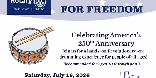 Beat the Drum for Freedom