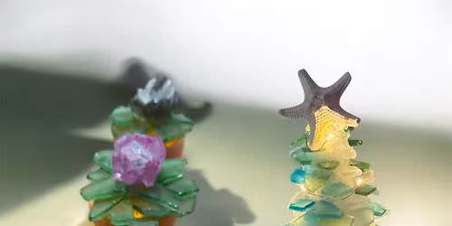 Seaglass Succulents or Seaglass Tree Workshop