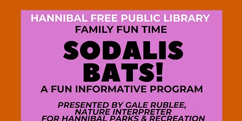 Family Fun Time: Sodalis Bats