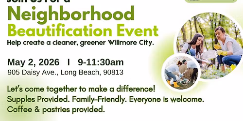 Neighborhood Beautification Event
