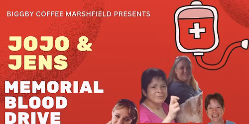 Jojo & Jen Memorial Versiti Blood Drive 