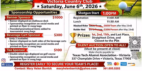 11th Annual Haley Singer Memorial Golf Tournament