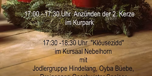 Oberstdorfer Advent - "Klöusezidd"