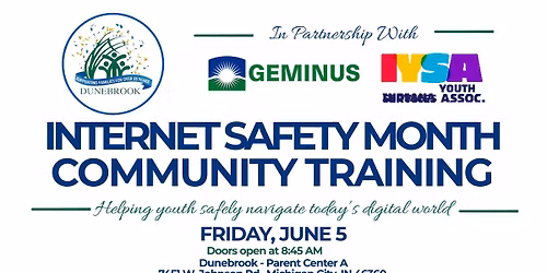 Internet Safety Month Community Training