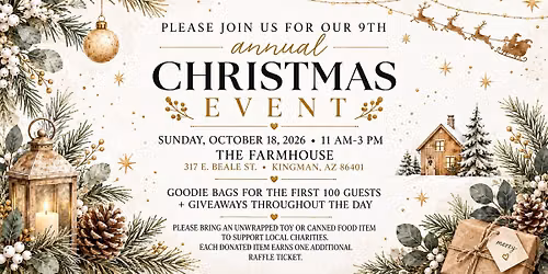 The Farmhouse 9th Annual Christmas Event