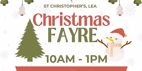 St. Christopher's church Xmas Fair.