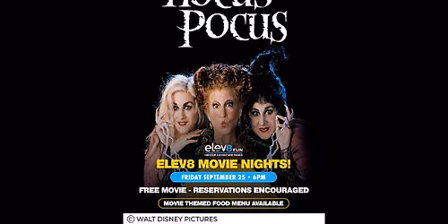 Elev8 Movie Night - Hocus Pocus