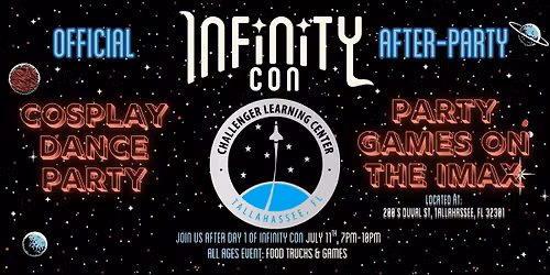 Infinity Con Cosplay Dance Party & IMAX Games!