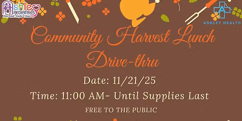  Community Harvest Lunch Drive-Thru