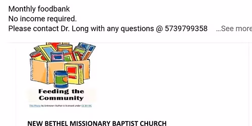 Foodbank Distribution 