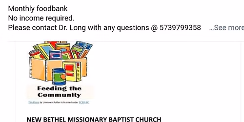 Foodbank Distribution