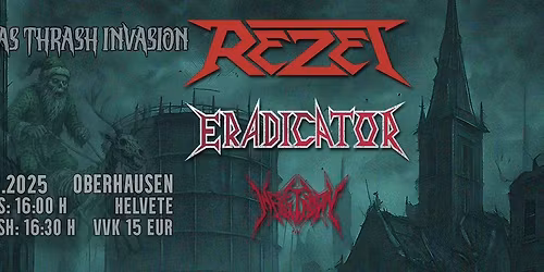 "X-Mas Thrash Invasion" im Helvete!