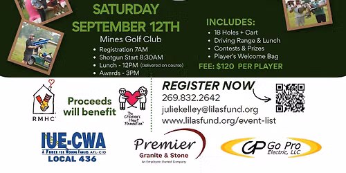 Lila's Fund 3rd Annual Golf Outing Grand Rapids