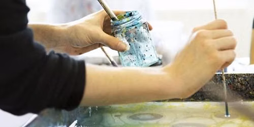 Class: Paper Marbling for Kids with Caren Calamita