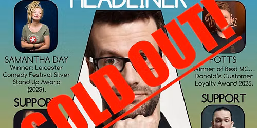 LIVE AT THE BEACHCROFT With Marcus Brigstocke!