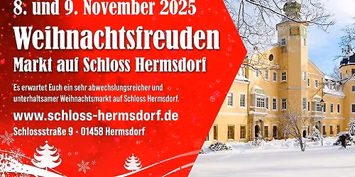Weihnachtsfreuden auf Schloss Hermsdorf