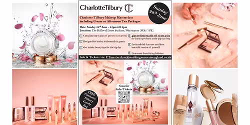 Charlotte Tilbury Makeup Masterclass (Warrington)