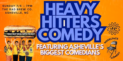 Heavy Hitters Comedy at The RAD Brew Co.