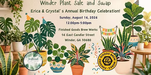 Winder Plant Sale & Swap