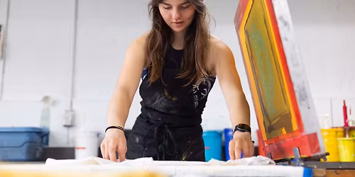 Screenprint Wrapping Paper & Gift Bags | Arden Conine (week 1)