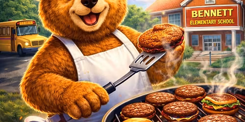 Bennett Open House and PTO Meeting - with Hamburger Man